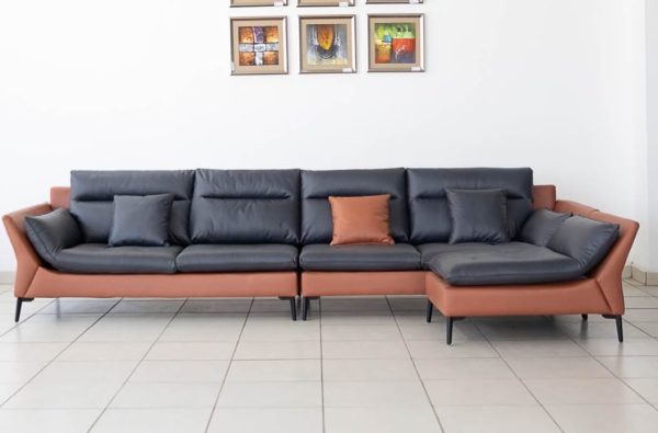 L-shape Mustard sofa - Image 3